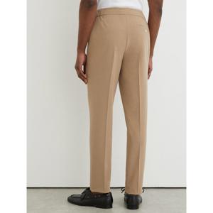 REISS Found Slim Fit Stretch Relaxed-Fit Drawstring Trousers in Soft Camel Brown